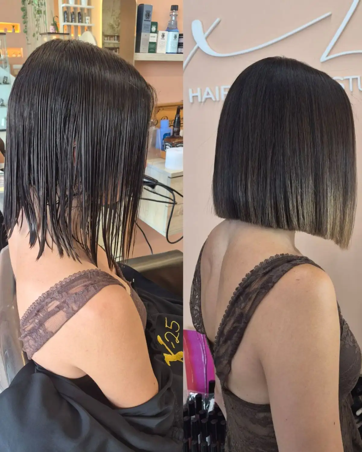 Γυναικείο κούρεμα στο X-25 Hair & Nails Studio