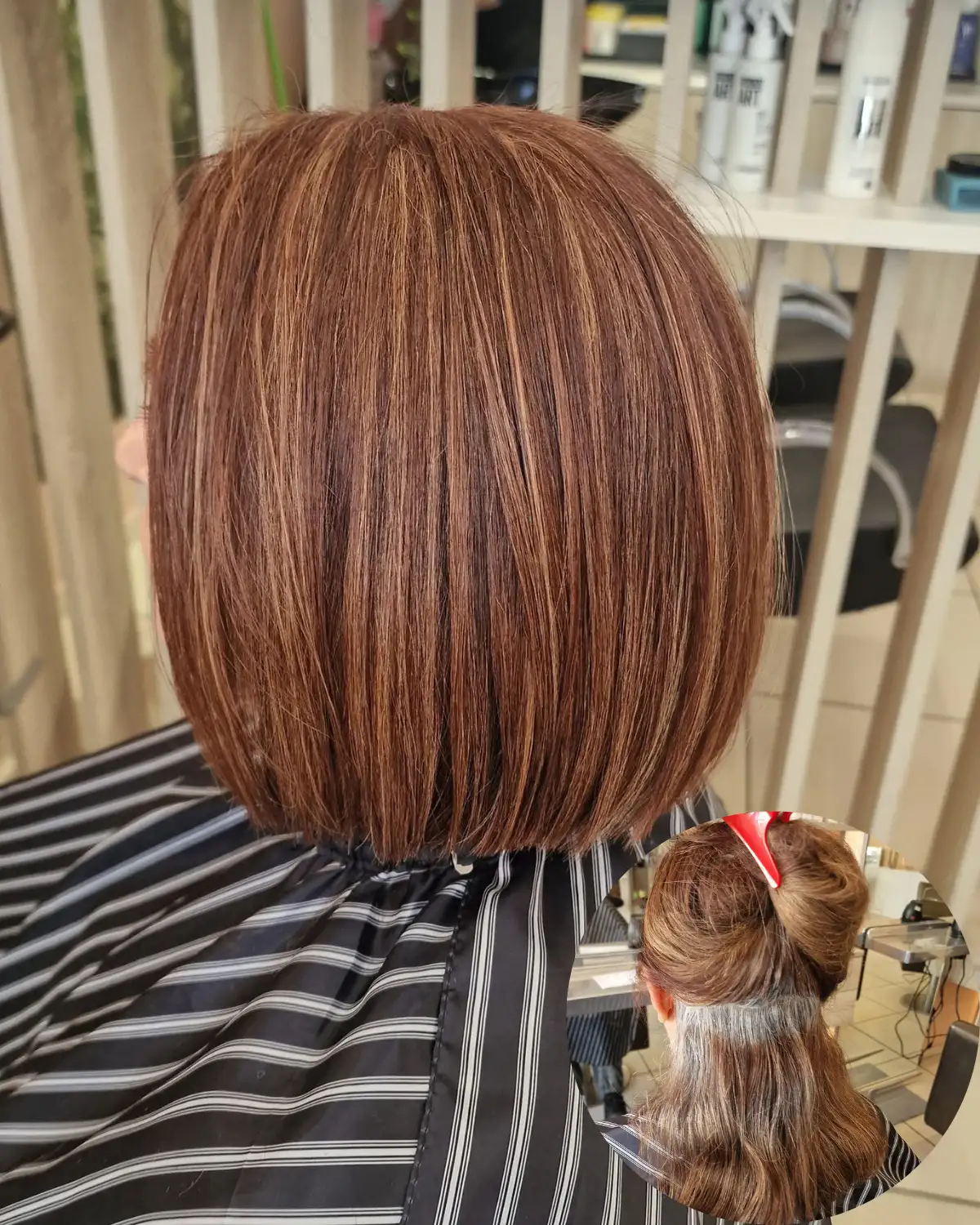 Κούρεμα σε μακριά μαλλιά στο X-25 Hair & Nails Studio