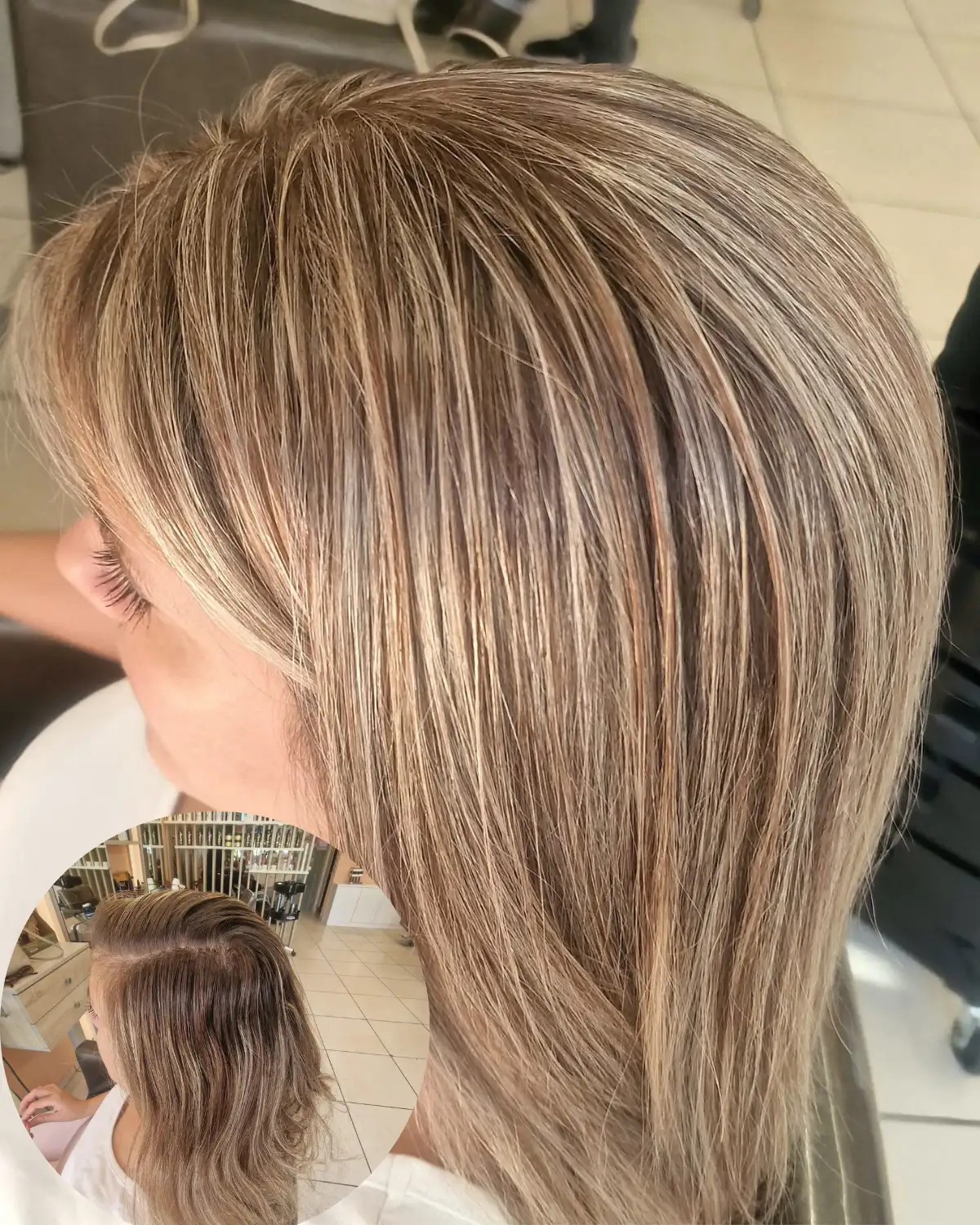 Ανταύγειες στο X-25 Hair & Nails Studio
