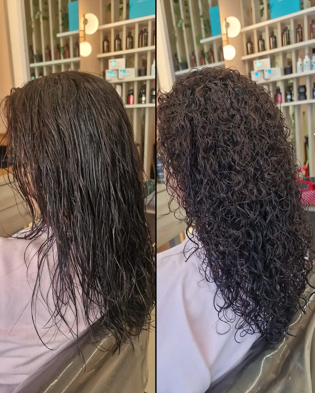 Περμανάντ με φυσικές μπούκλες στο X-25 Hair & Nails Studio